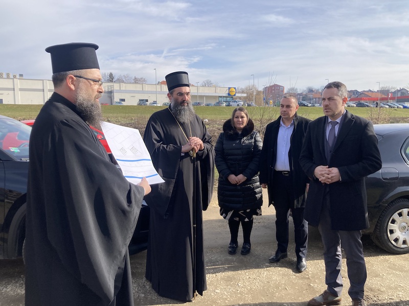 predstavnici crkve i grada prokuplja