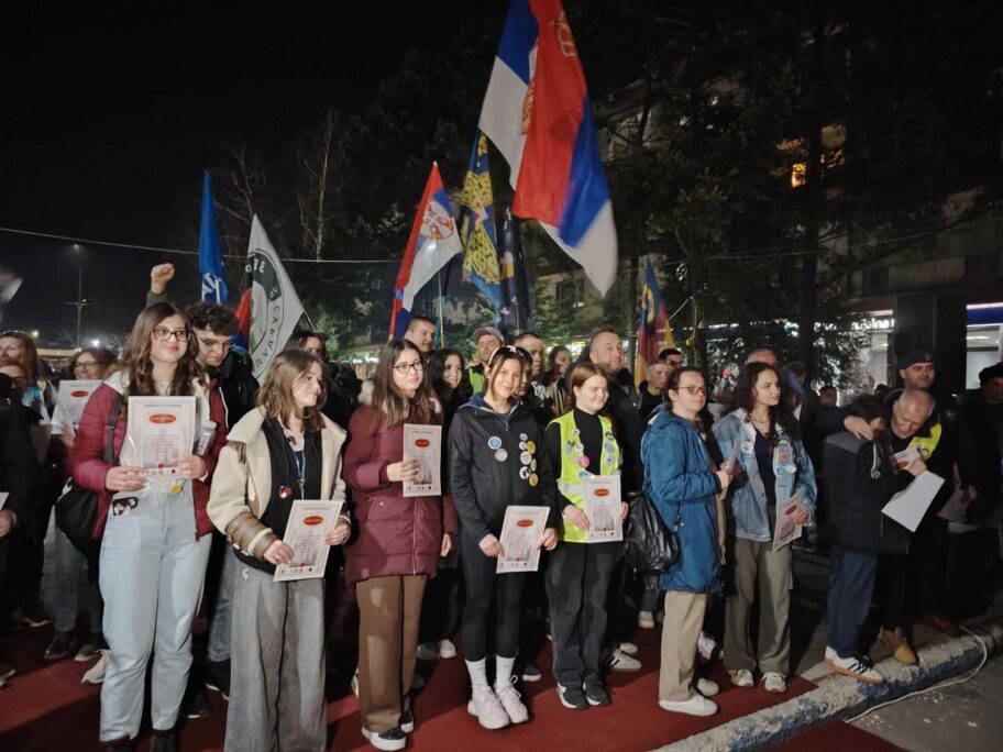 Pčinjski marš okončan u Bujanovcu - zajedništvo, borba za slobodnu državu i apel studentima da ne odustaju 3 1772303177762 1