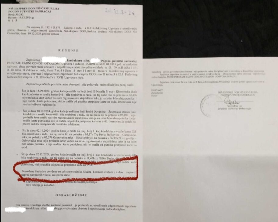 Utvrđeno da su kondukteri u Nišu na nedozvoljen način dobili otkaze - odluku mogu da ospore na sudu 2 IMG 0079