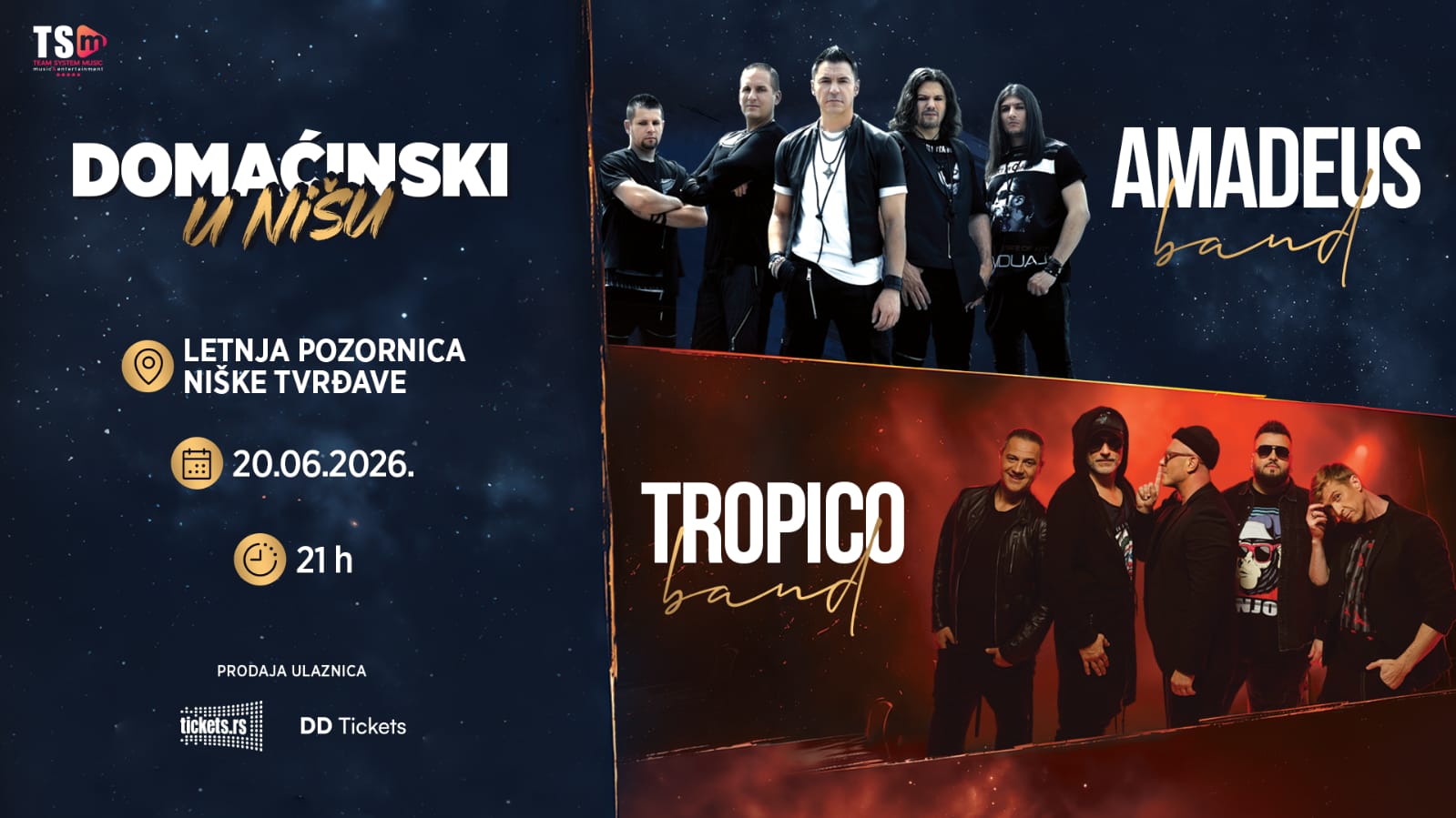 Tropiko i Amadeus bend 20. juna zajedno na Letnjoj pozornici u Nišu 1 1000492498