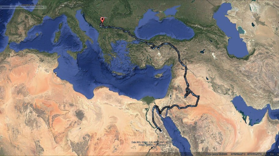 Rajka mapa april 2026