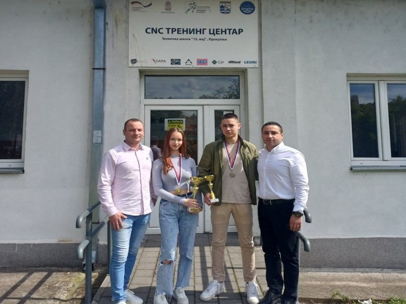 Učenici prokupačke Tehničke škole među najboljima u CNC programiranju 2 cnc
