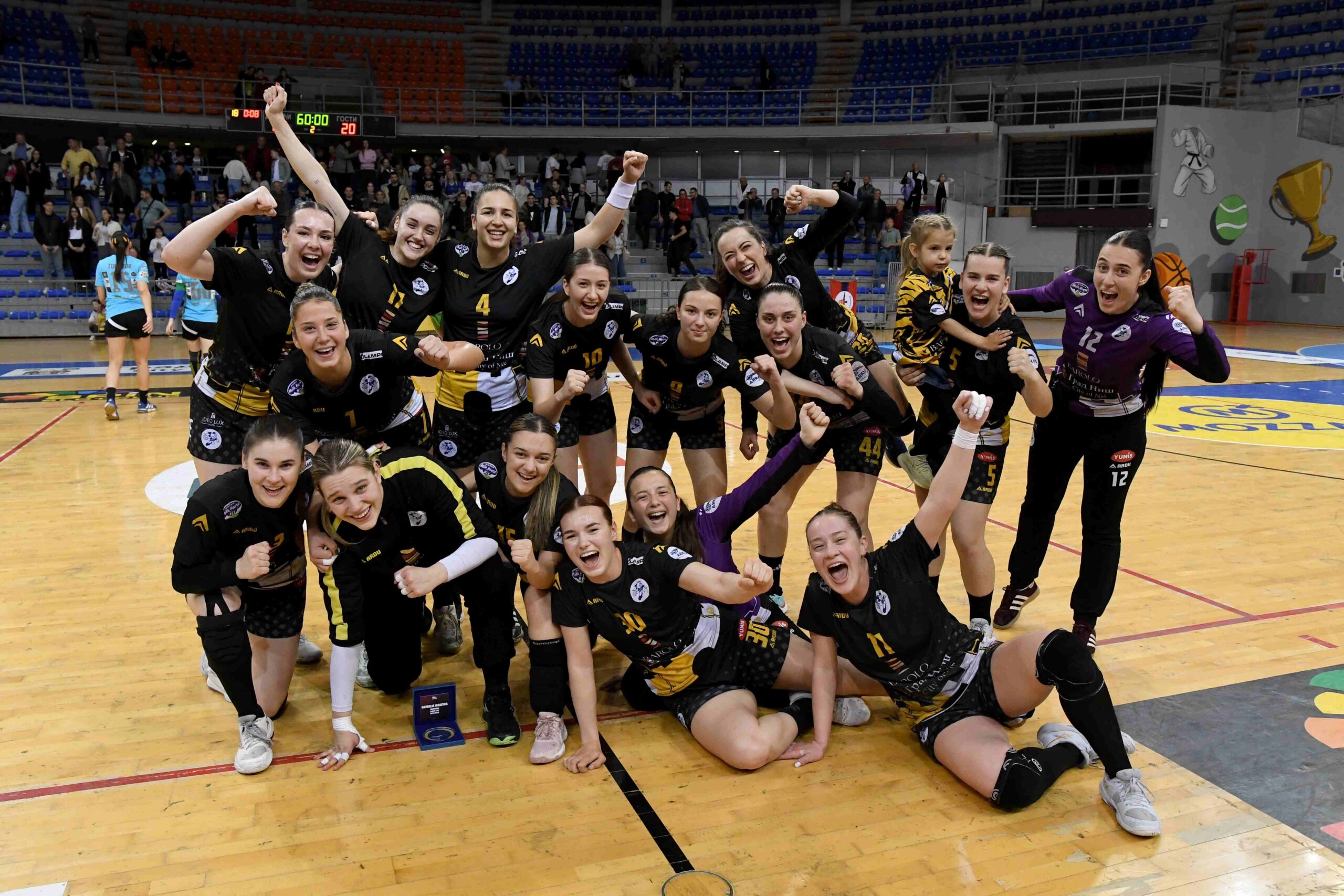 Niške rukometašice u borbi za titulu šampiona -veliki uspeh mlade ekipe Naise 1 naisa nis foto arkus liga 1 scaled