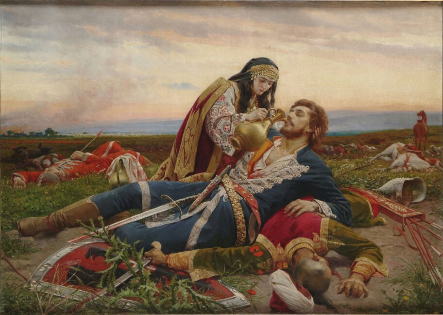 Slika "Kosovka devojka" Uroša Predića biće izložena u Leskovcu 3 Kosovo Maiden Uros Predic 1919