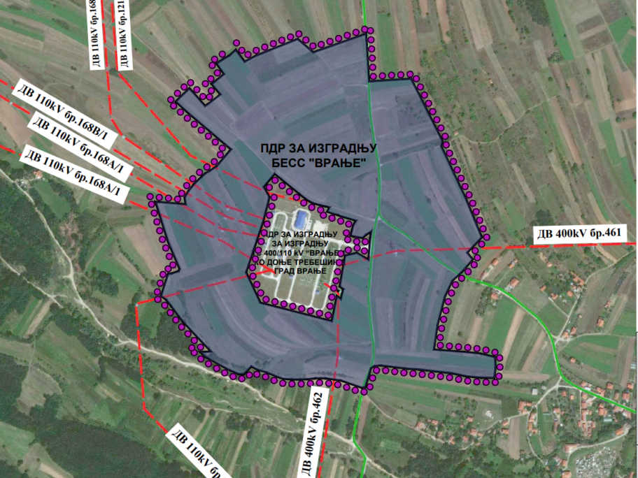U planu izgradnja baterijskog skladišta električne energije kraj Vranja 3 Screenshot 2026 06 03 at 10.27.59