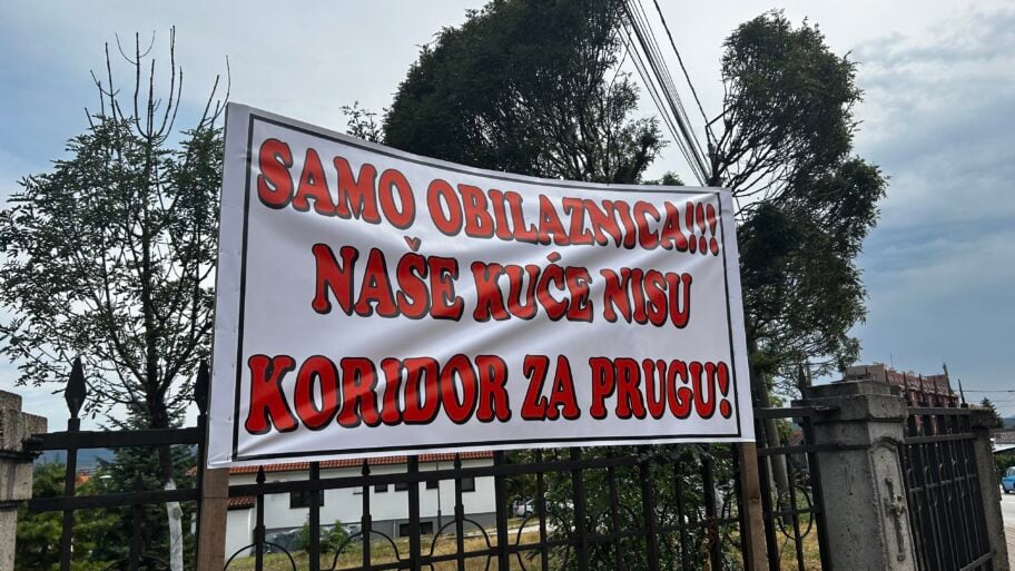 "Naše kuće nisu koridor za prugu" – Pantelejci blokadom započeli trodnevni bunt protiv obilaznice 7 IMG 9325