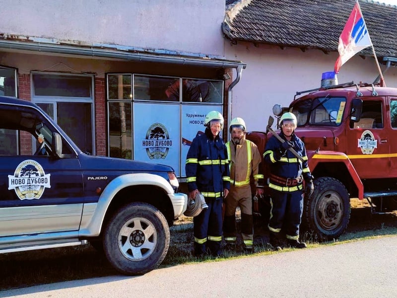 Meštani sela Dubovo formirali operativnu grupu za odbranu od požara 1 novo dubovo