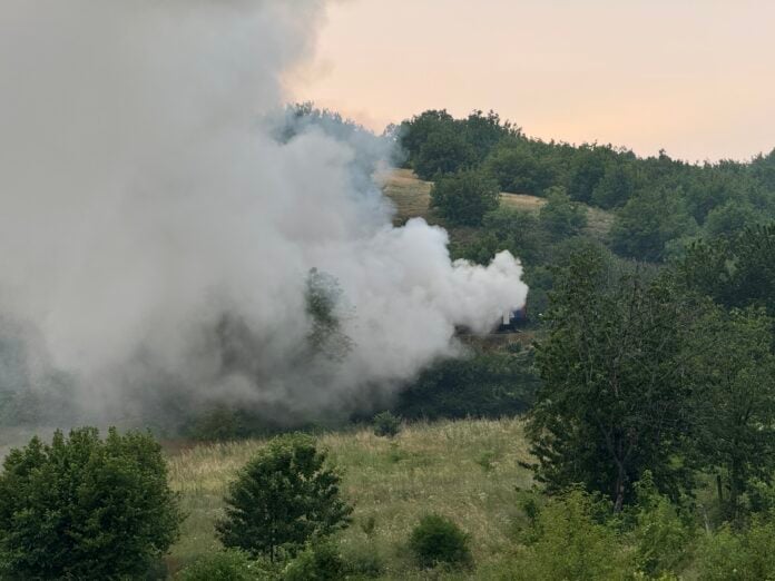 Zapalio se voz na pruzi Niš-Zaječar